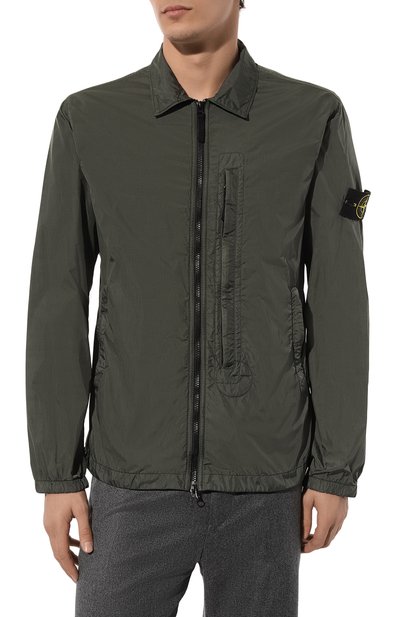 Куртка STONE ISLAND темно-зеленого цвета по цене 66050 руб., арт. 731510123, фото 3 Куртка STONE ISLAND, арт. 731510123, фото 3