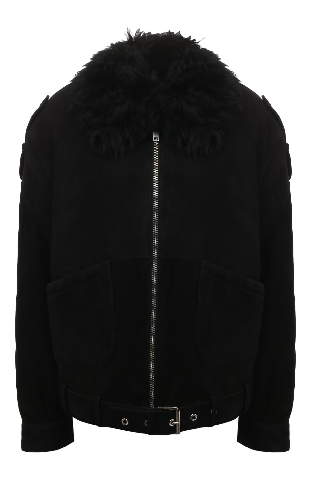 Дубленка MOLLY MOSS черного цвета по цене 148500 руб., арт. 0116, фото 1 Дубленка MOLLY MOSS, арт. 0116, фото 1