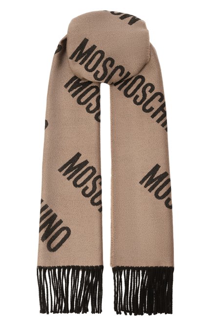 Мужской шерстяной шарф MOSCHINO, арт. 50234/M5873