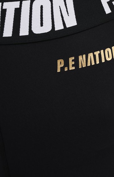 Шорты P.E. NATION черного цвета по цене 4995 руб., арт. 21PE1S024, фото 5 Шорты P.E. NATION, арт. 21PE1S024, фото 5