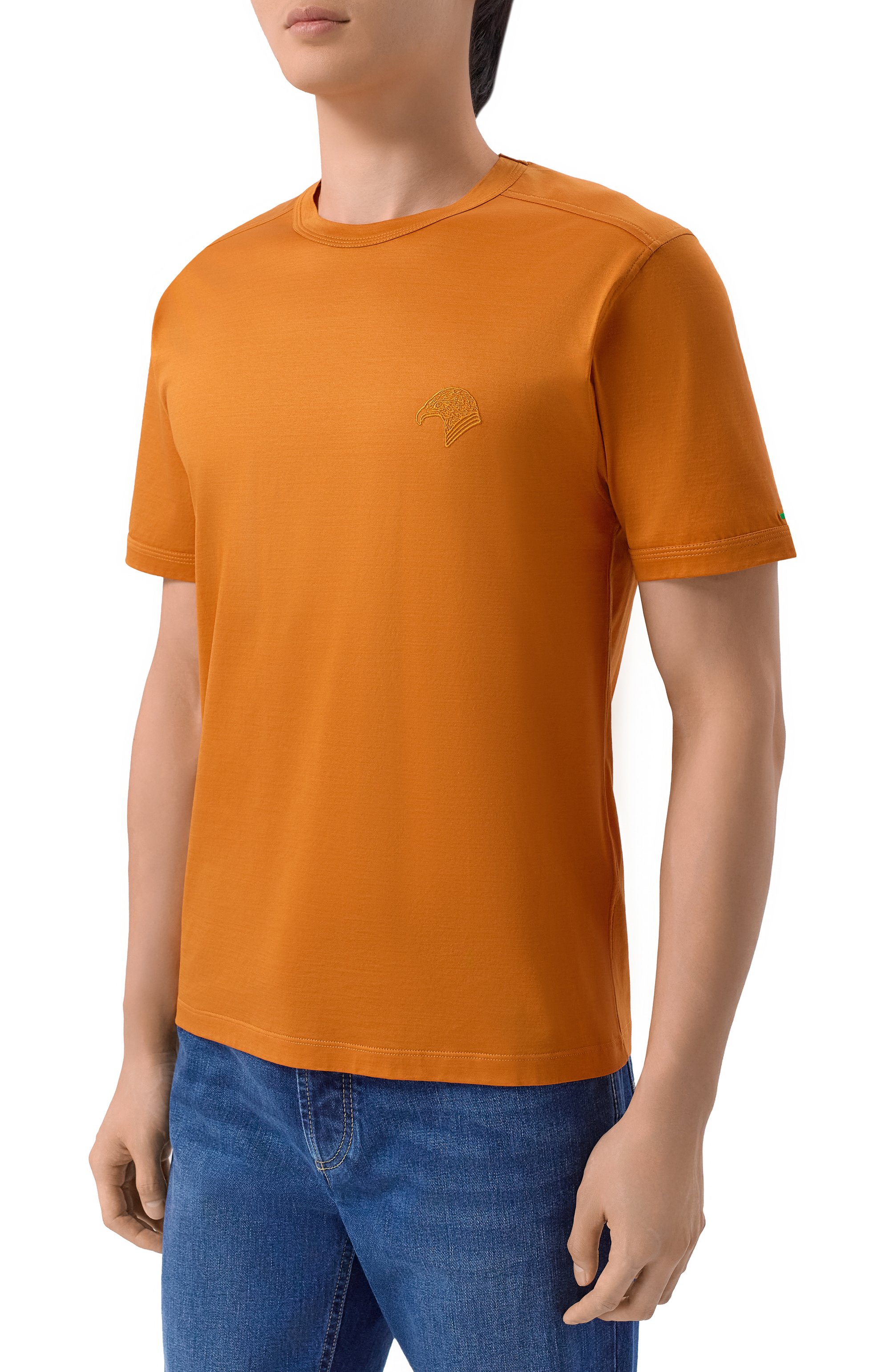 Хлопковая футболка STEFANO RICCI, арт. MNH6105150/TE0001, фото 3