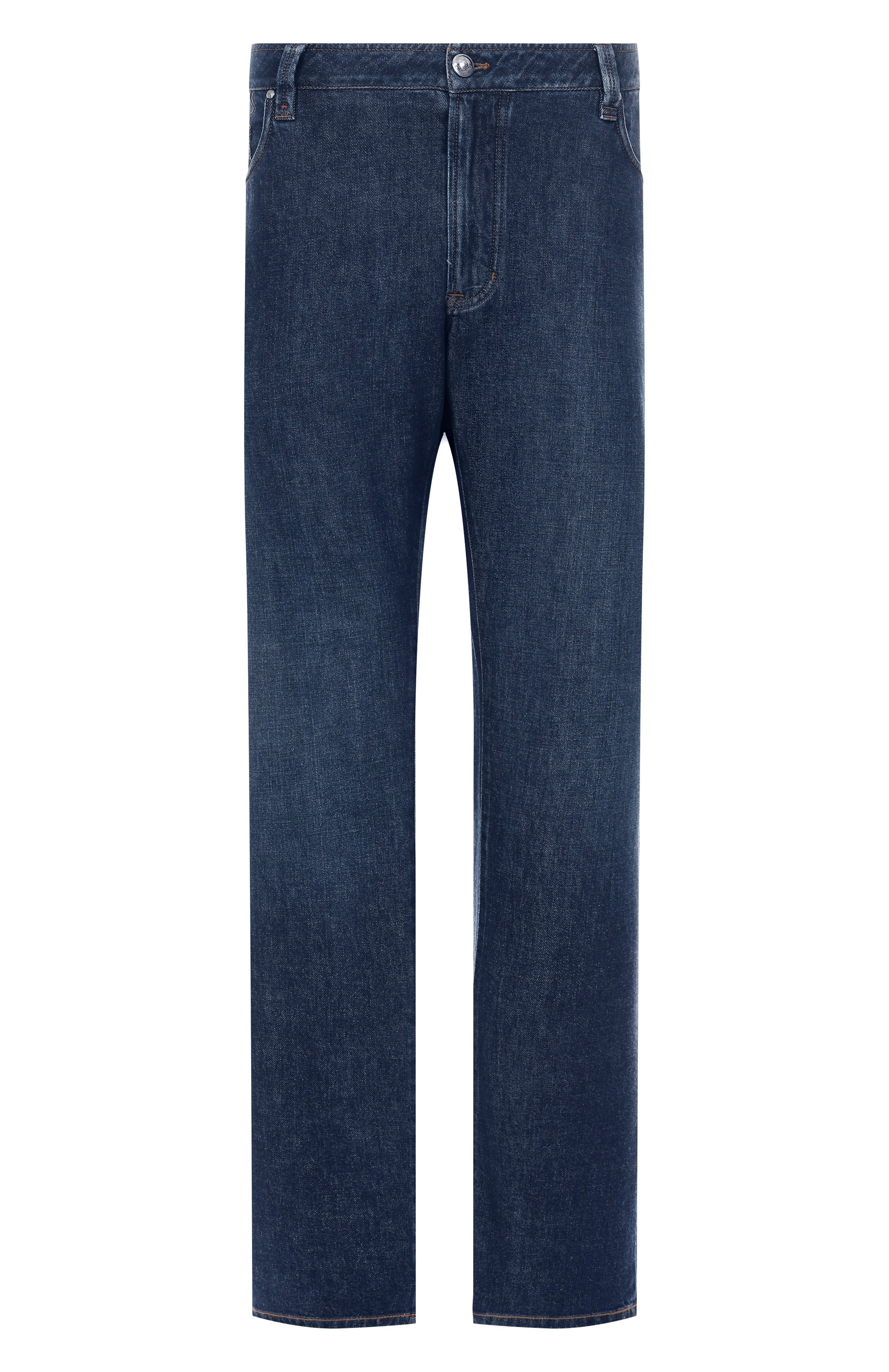 Джинсы CORTIGIANI темно-синего цвета по цене 89950 руб., арт. 3AP501, фото 1 Джинсы CORTIGIANI, арт. 3AP501, фото 1