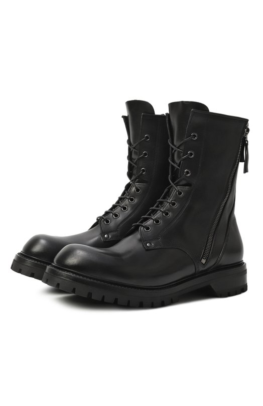 Кожаные ботинки Premiata 32347/ELBA Чёрный 32347/ELBA