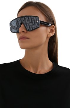 Женские солнцезащитные очки DIOR EYEWEAR черного цвета, арт. DI0RXTREM MU 10B8 | Фото 7 (Тип очков: С/з; Региональные ограничения белый список (Axapta Mercury): RU, Не проставлено; Кросс-КТ: С/з-унисекс; Нос: Не проставлено; Оптика Гендер: оптика-унисекс; Очки форма: Маска, Прямоугольные)