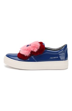 Слипоны из лаковой кожи с отделкой SIMONETTA, арт. 58231/36-41, фото 1