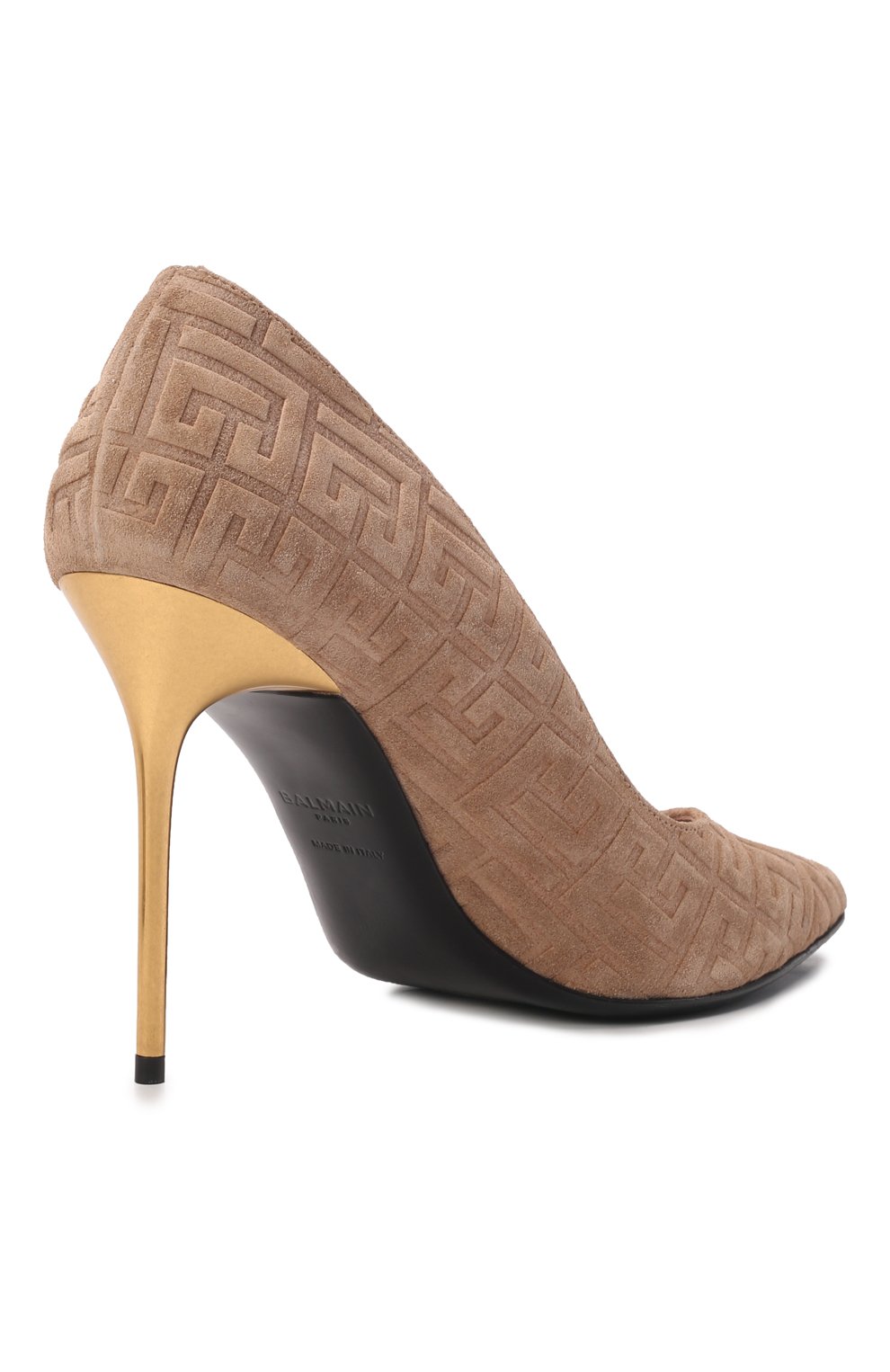 Замшевые туфли BALMAIN, арт. XN1UA517/LMMS, фото 5