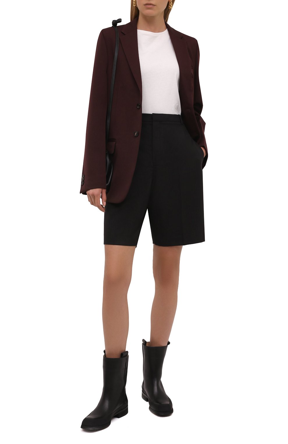 Кожаные полусапоги grunge THE ROW, арт. F1192-L65, фото 2