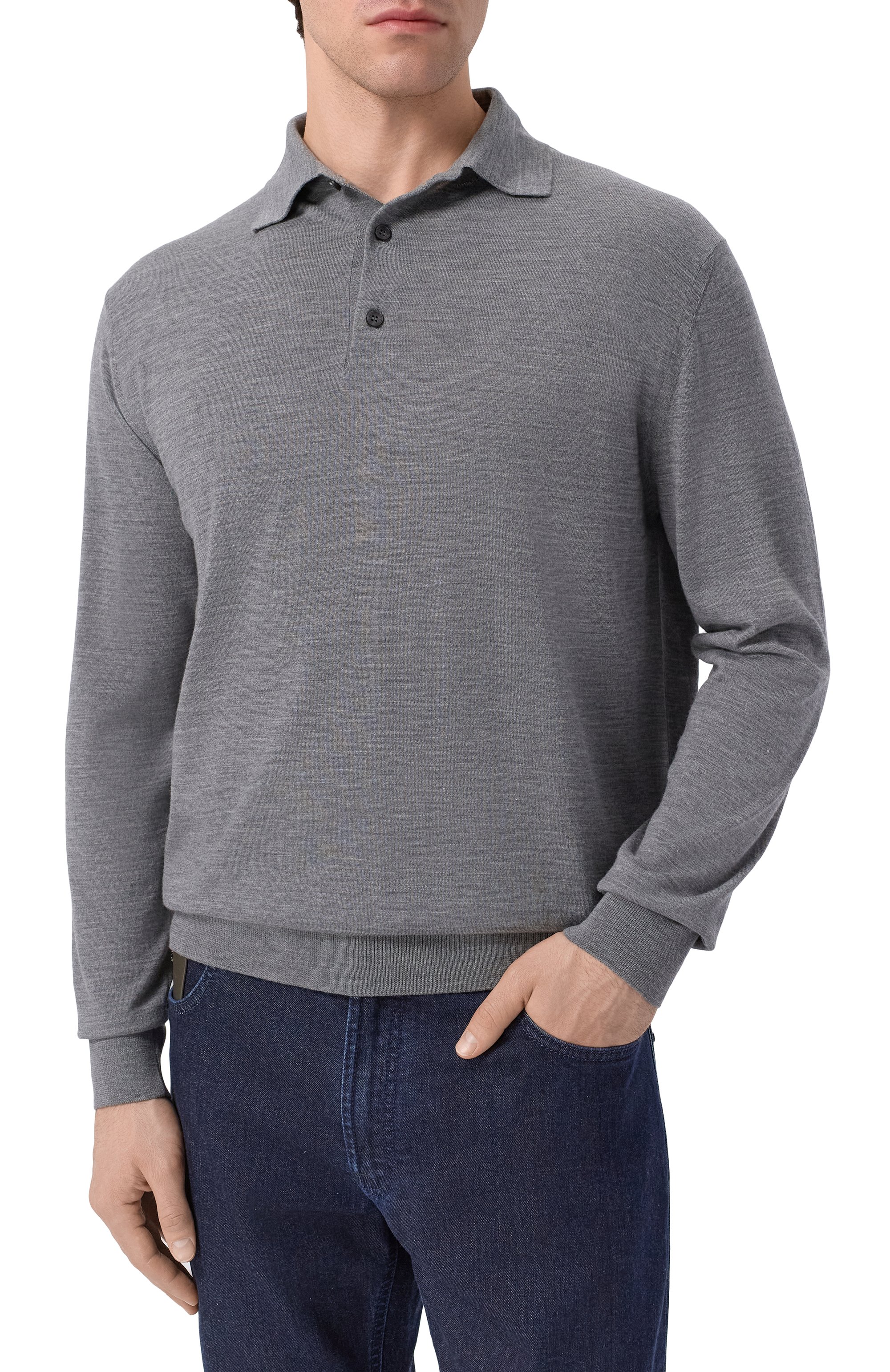 Шерстяное поло PAUL&SHARK, арт. 99311031, фото 3