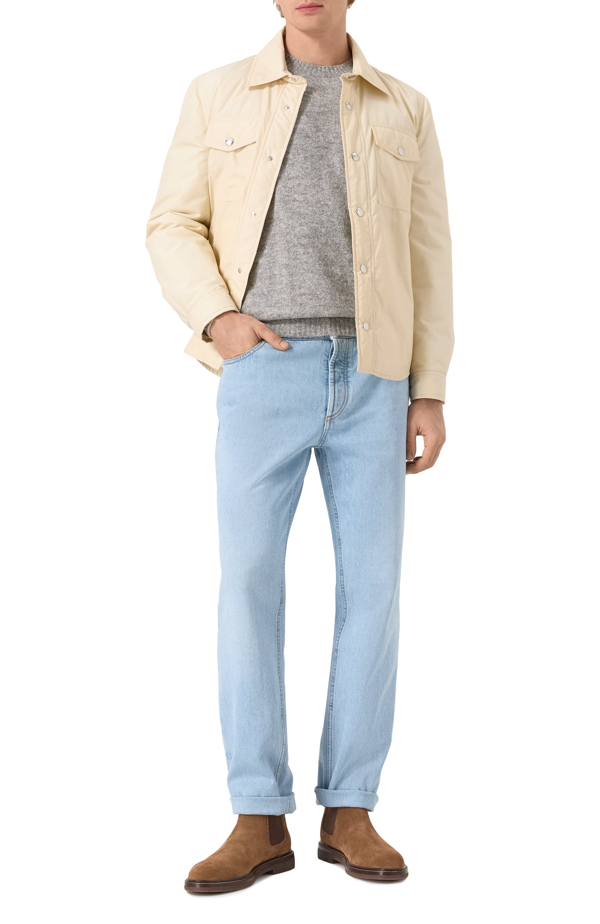 Джинсы traditional fit BRUNELLO CUCINELLI, арт. M241PD3210, фото 2