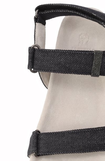 Текстильные сандалии BRUNELLO CUCINELLI, арт. BZ115ZG414, фото 5