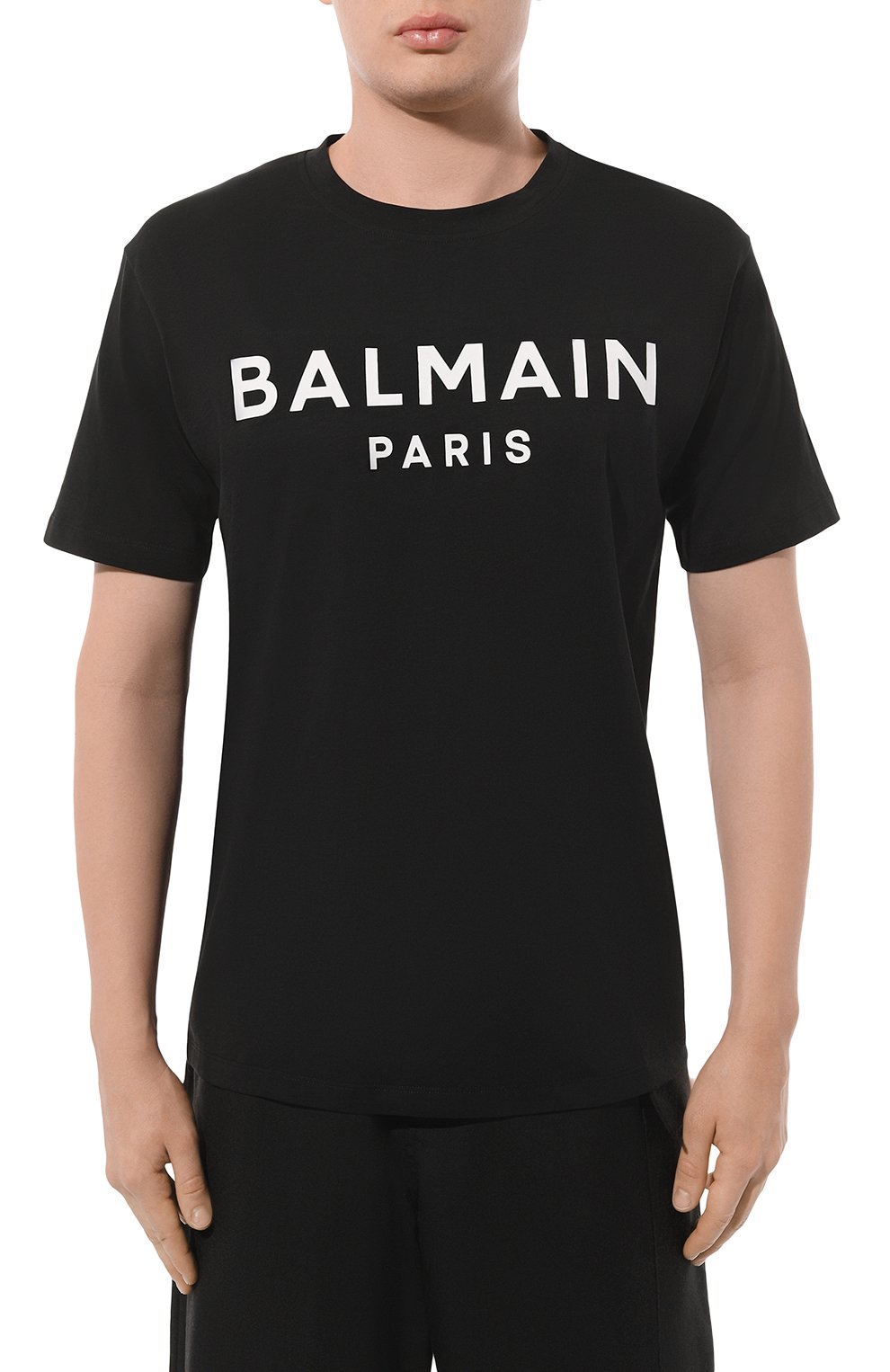 Хлопковая футболка BALMAIN, арт. CH1EG000/BB73, фото 3