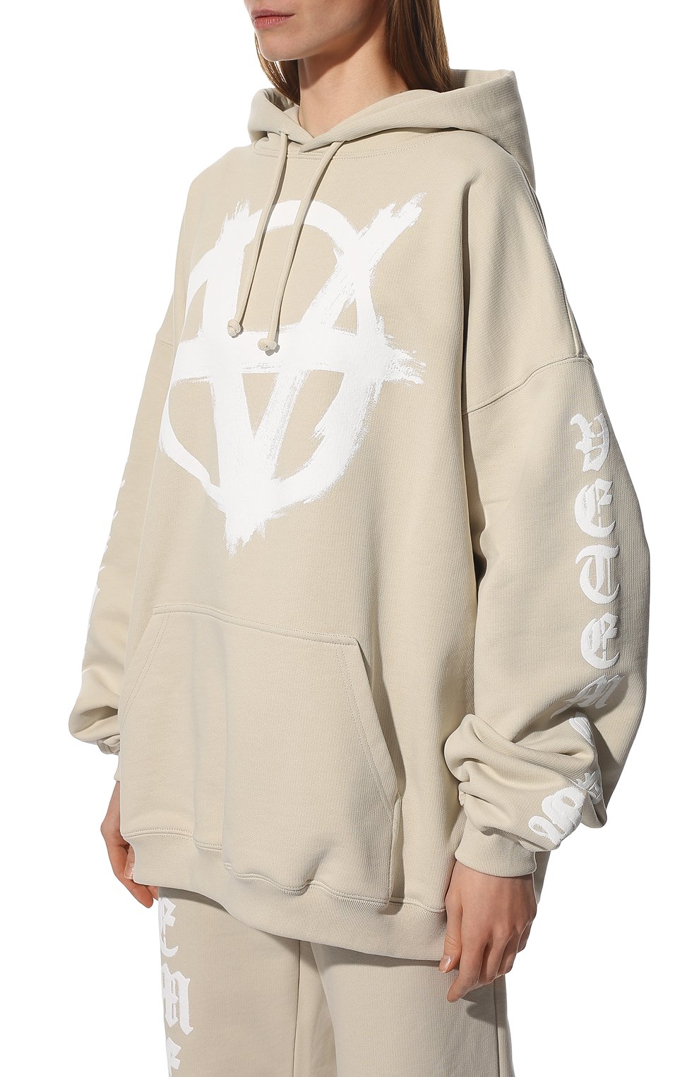 Хлопковое худи VETEMENTS, арт. UE52TR460W 1601/W, фото 3