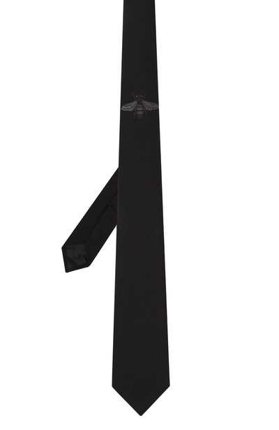 Галстук GUCCI черного цвета по цене 22320 руб., арт. 495321 4E572, фото 3 Галстук GUCCI, арт. 495321 4E572, фото 3