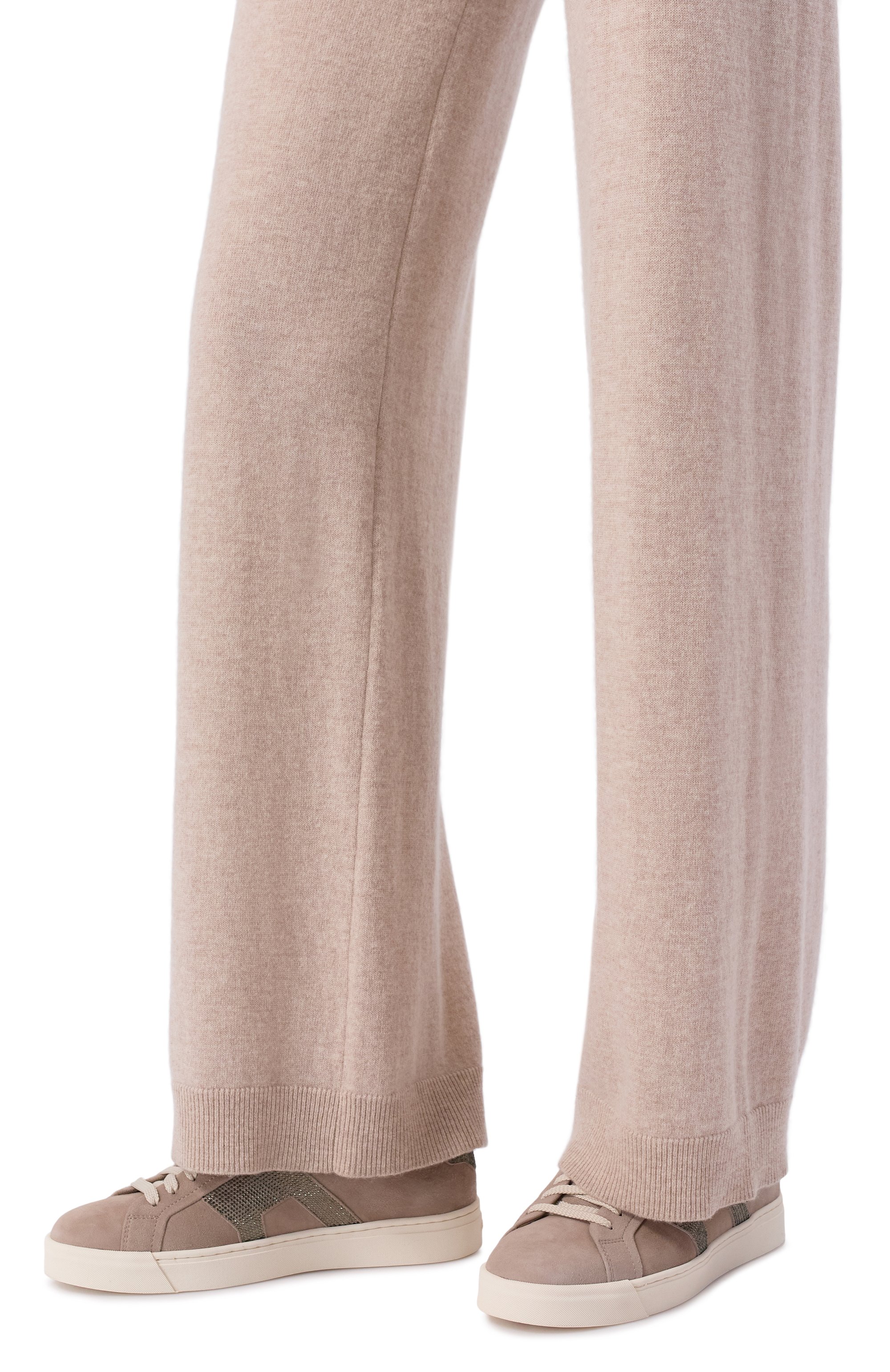 Замшевые кеды SANTONI, арт. WBGG61421PNNPSXS, фото 2