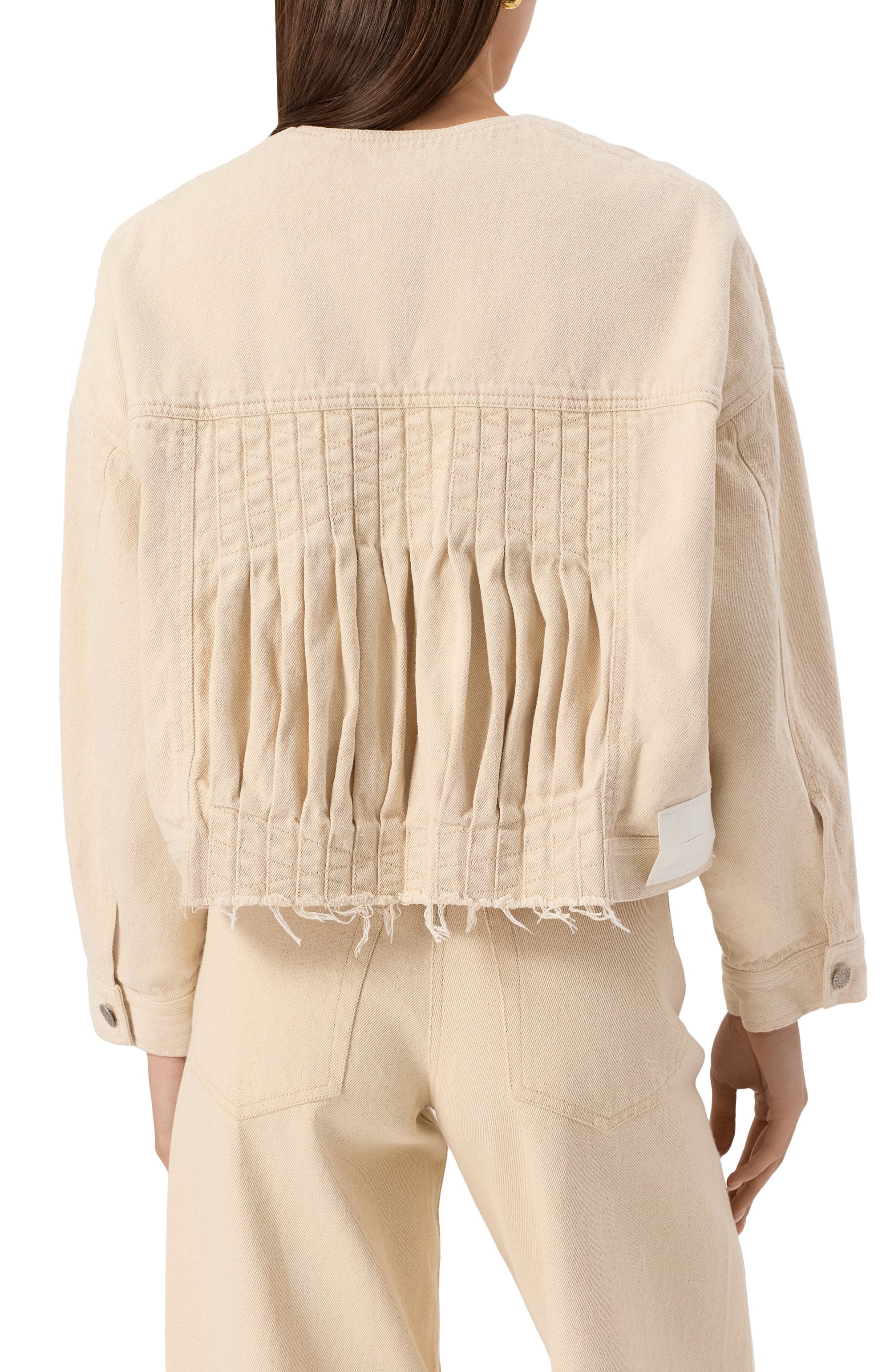 Джинсовая куртка ISABEL BENENATO, арт. DW64S25, фото 4