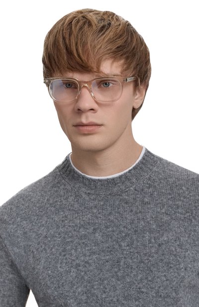 Оправа SAINT LAURENT прозрачного цвета по цене 34950 руб., арт. SL 840 004, фото 2 Оправа SAINT LAURENT, арт. SL 840 004, фото 2