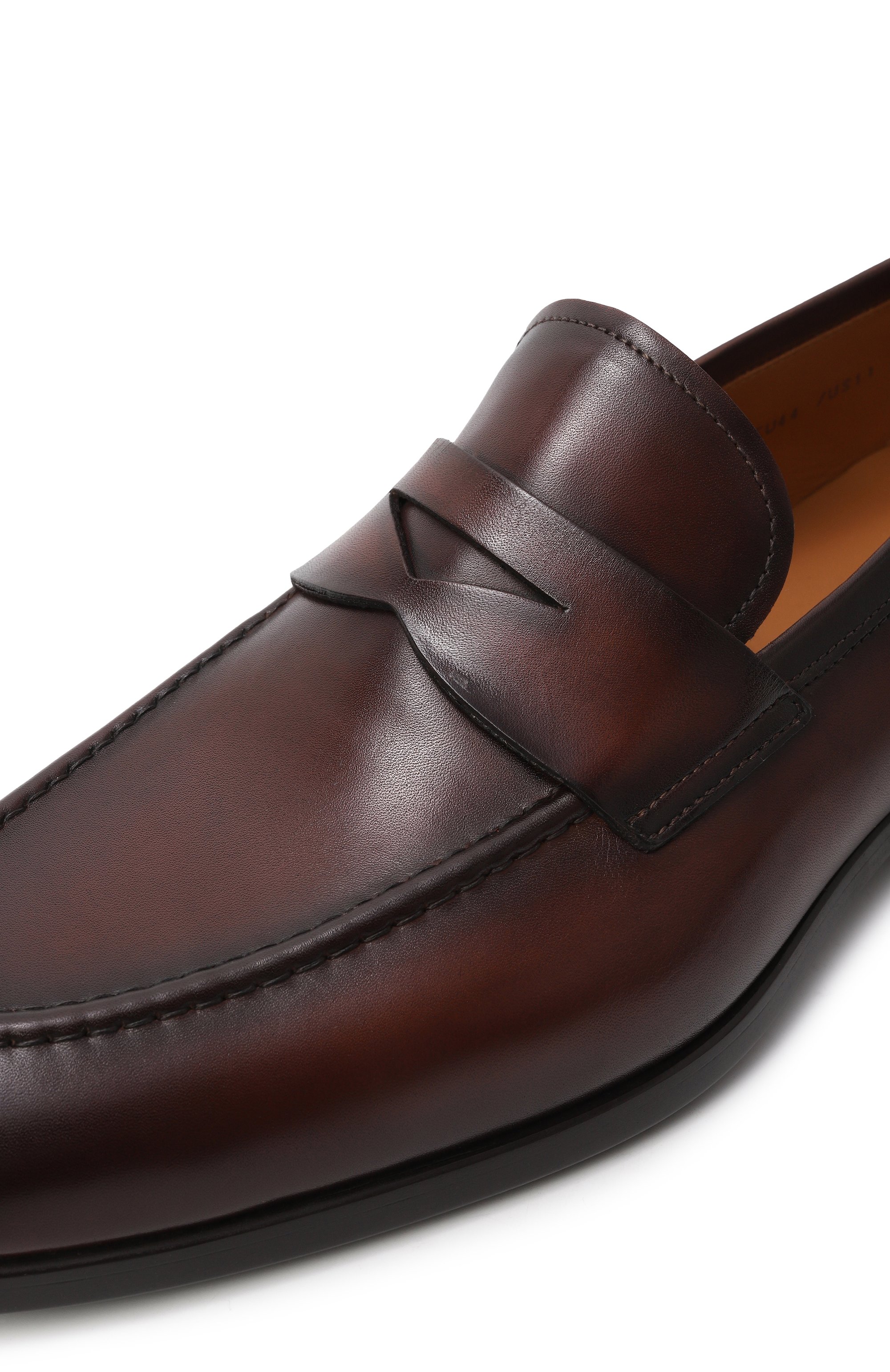 Кожаные пенни-лоферы magico penny MAGNANNI, арт. 25982/B0LTY, фото 7