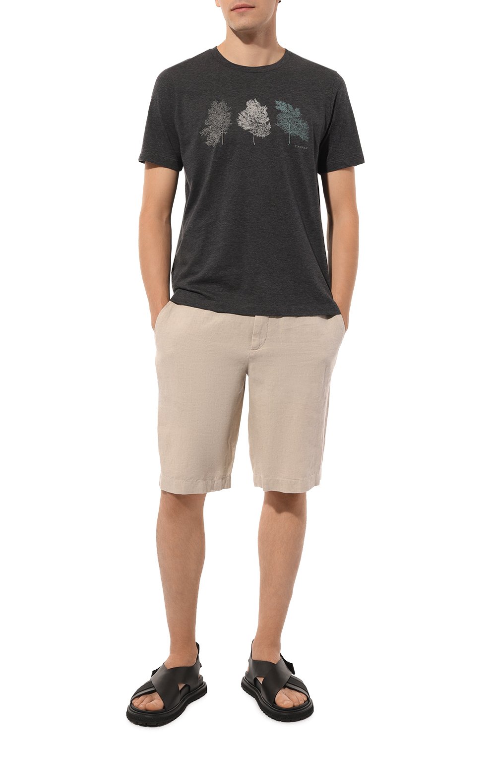 Хлопковая футболка CANALI, арт. T0003/MJ02131, фото 2