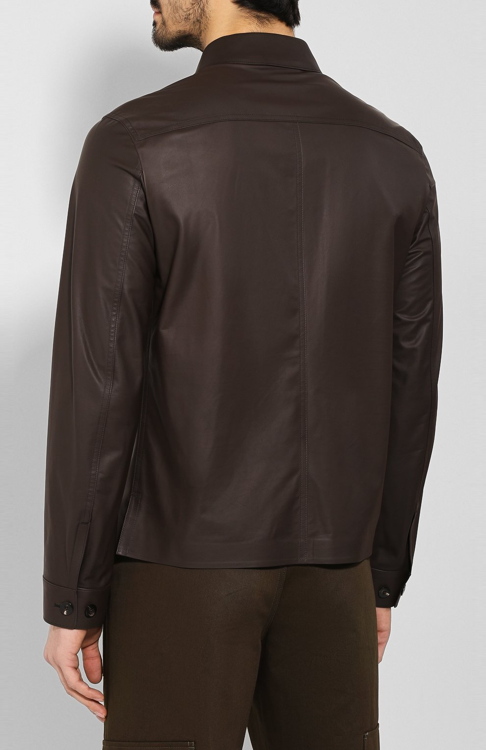 Кожаная куртка ZEGNA, арт. UUPNN/U163, фото 4