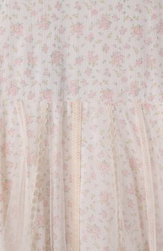 Детское платье DESIGNERS CAT кремового цвета, арт. 100000K01001767/LE0NTINE | Фото 3 (Рукава: Короткие; Материал подклада: Хлопок; Драгоценные камни: Проставлено; Материал сплава: Проставлено; Случай: Формальный; Девочки Кросс-КТ: Платье-одежда; Материал внешний: Синтетический материал; Ростовка одежда: 6 лет | 116 см, 8 лет | 128 см, 4 года | 104 см, 16 лет | 164 см, 10 - 11 лет | 140 - 146см, 12 лет | 152 см)