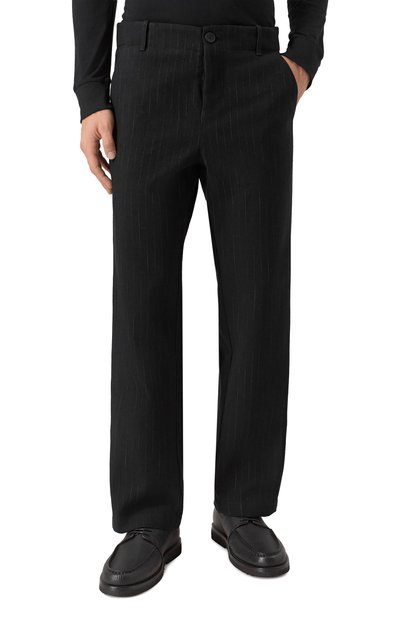 Брюки из хлопка и шерсти HANNES ROETHER, арт. TRA21VEL/7082, фото 3