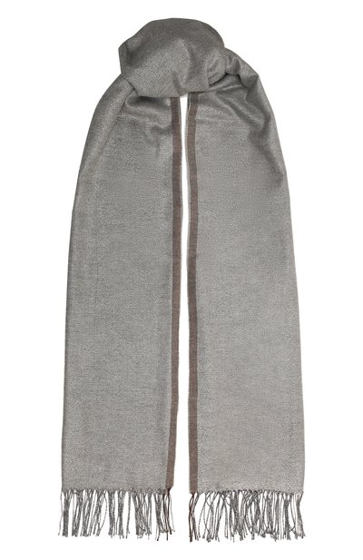 Шарф из шелка и вискозы BRUNELLO CUCINELLI, арт. MSCDAGS56, фото 1