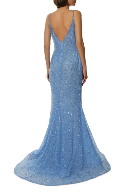 Платье SPERANZA COUTURE голубого цвета по цене 370000 руб., арт. SC006, фото 4 Платье SPERANZA COUTURE, арт. SC006, фото 4