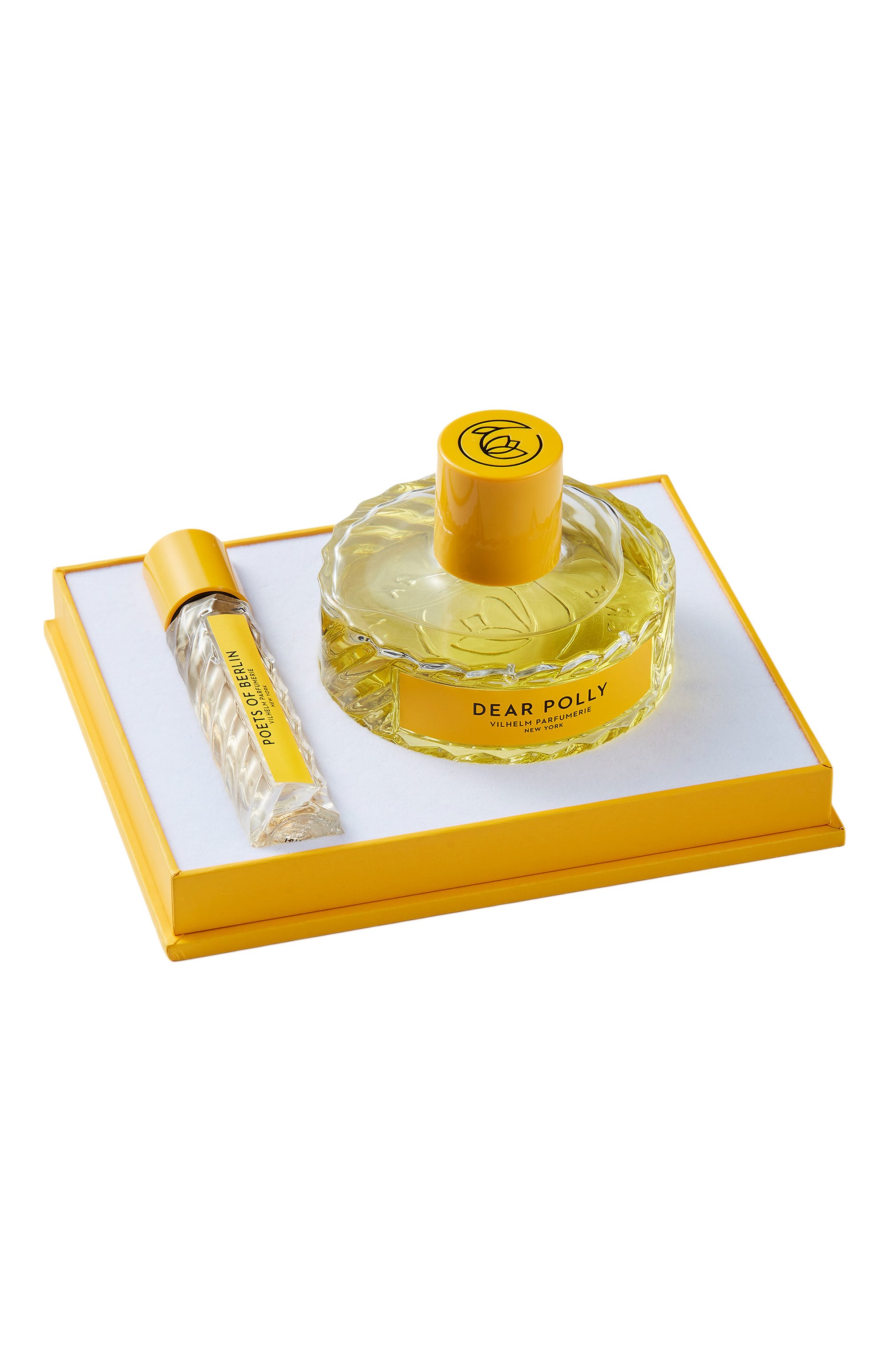 Парфюмерный набор 10th anniversary: dear polly+poets of berlin (100+10ml) VILHELM PARFUMERIE бесцветного цвета по цене 32500 руб., арт. VP110AN, фото 1 Парфюмерный набор 10th anniversary: dear polly+poets of berlin (100+10ml) VILHELM PARFUMERIE, арт. VP110AN, фото 1