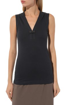 Хлопковый топ BRUNELLO CUCINELLI, арт. MPTC8BJ902, фото 3