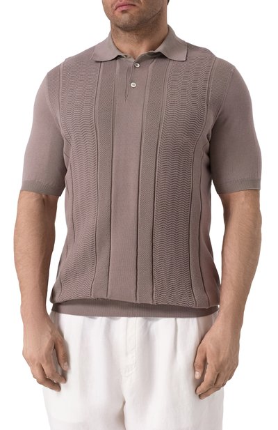 Хлопковое поло BRUNELLO CUCINELLI, арт. M29203305, фото 3