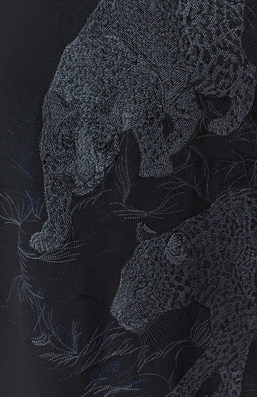 Хлопковая футболка Stefano Ricci MNH5204430/LUXT Чёрный  MNH5204430/LUXT Фото 5