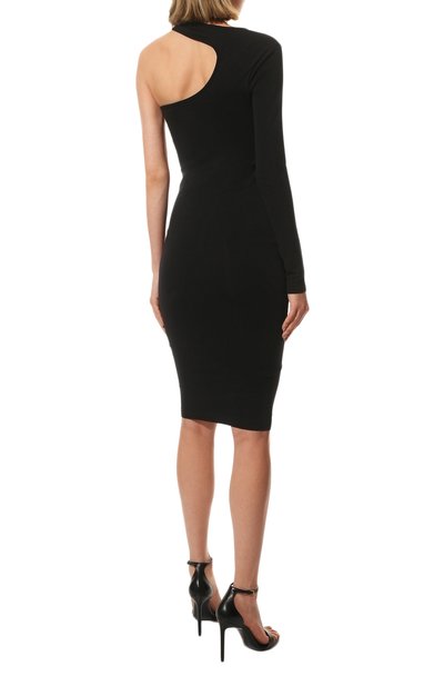 Платье HELMUT LANG черного цвета по цене 22300 руб., арт. L01HW601, фото 4 Платье HELMUT LANG, арт. L01HW601, фото 4
