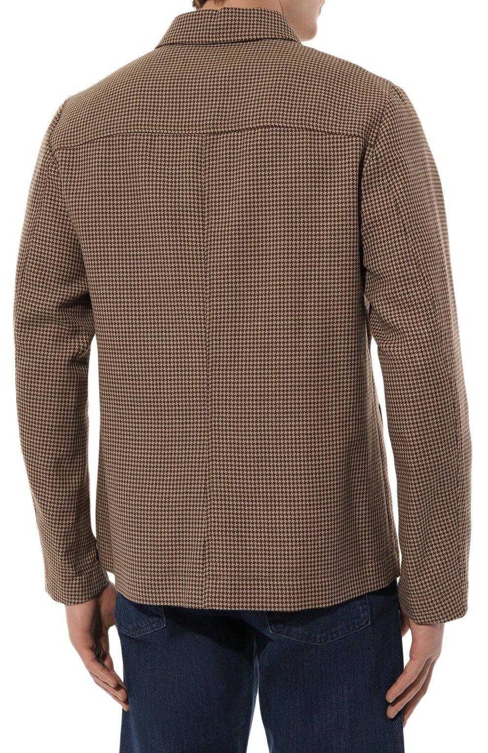 Шерстяная куртка-рубашка DRIES VAN NOTEN, арт. 242-020721-9106, фото 4