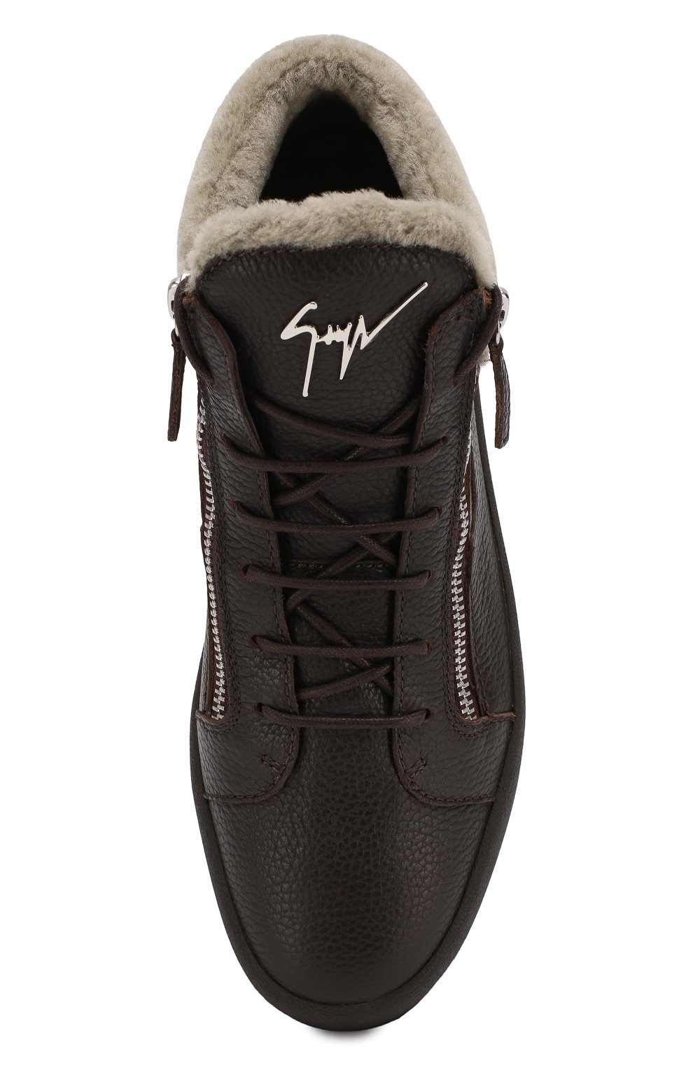 Кожаные кеды cole GIUSEPPE ZANOTTI DESIGN, арт. RU80023/009, фото 5