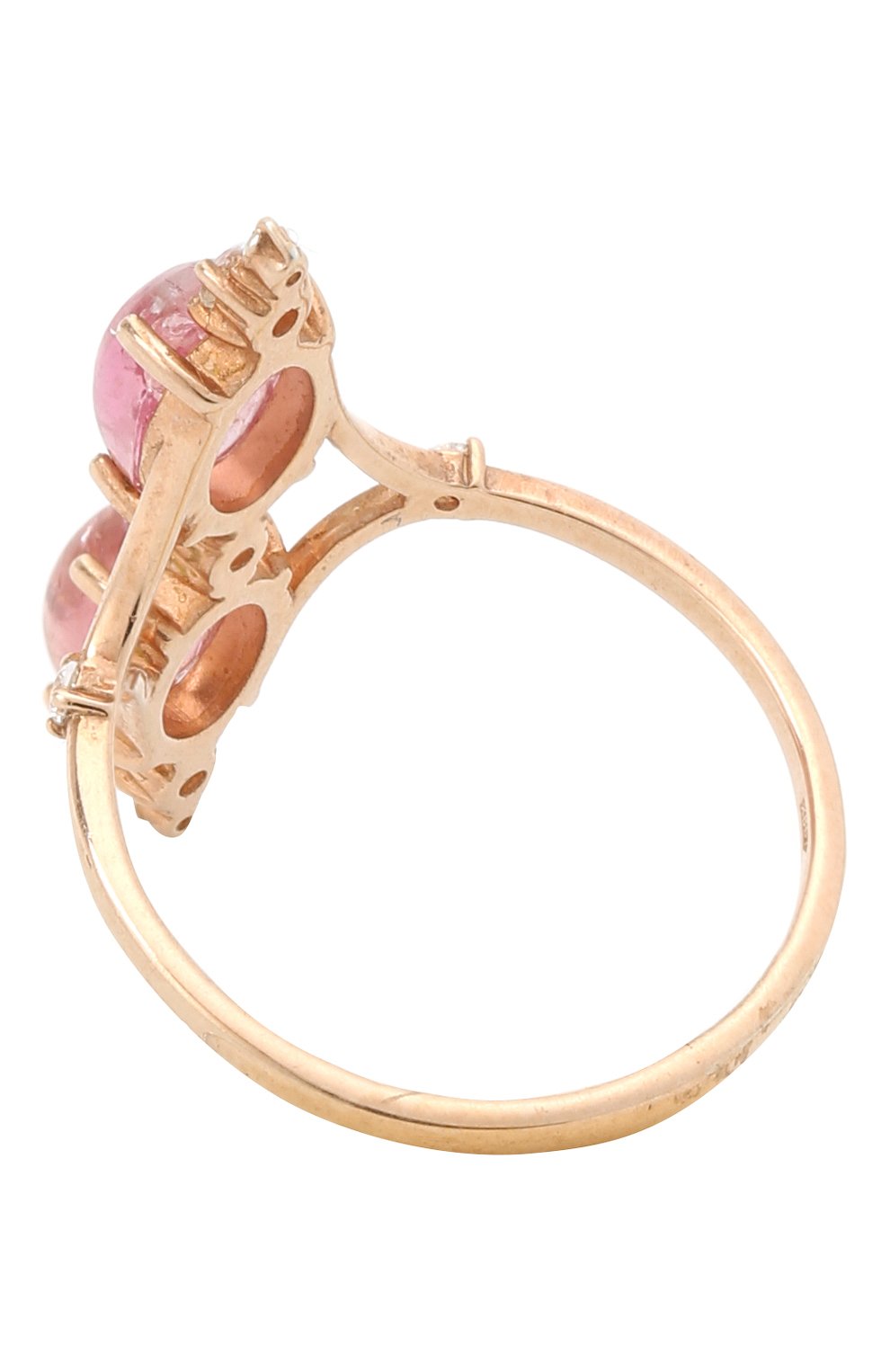 Кольцо с розовым турмалином и топазами MOONKA, арт. ai-vr-p, фото 2