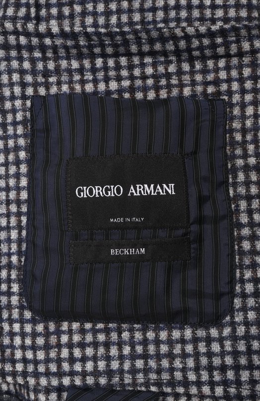 Шерстяной пиджак Giorgio Armani 0EPM60/T02SH Синий  0EPM60/T02SH Фото 7