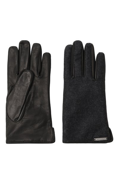 Комбинированные перчатки CORNELIANI, арт. 26Q318-2620584, фото 3
