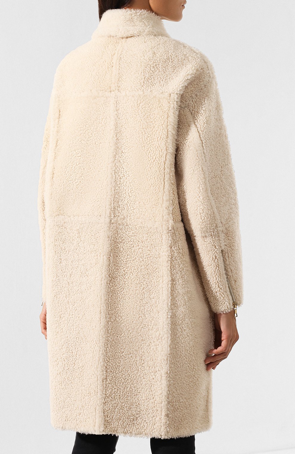 Дубленка из овчины YVES SALOMON, арт. 20WYM60500MRMX, фото 4