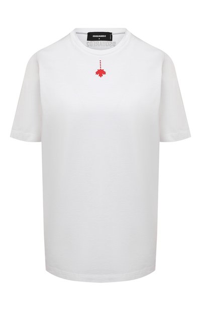Женская хлопковая футболка DSQUARED2, арт. S72GD0301/S23009