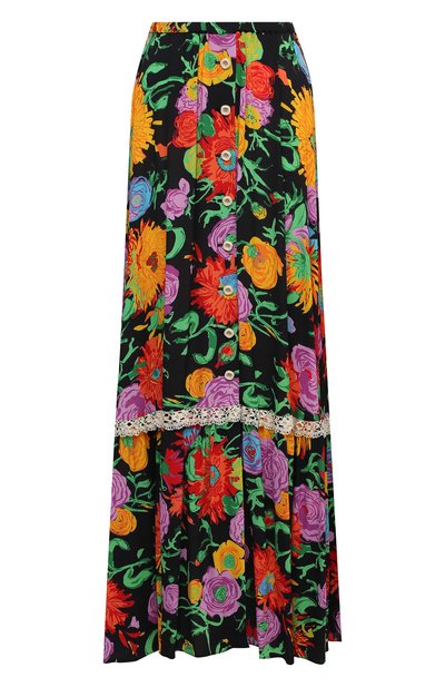 Женская юбка из вискозы gucci x ken scott GUCCI, арт. 652660/ZAGH5