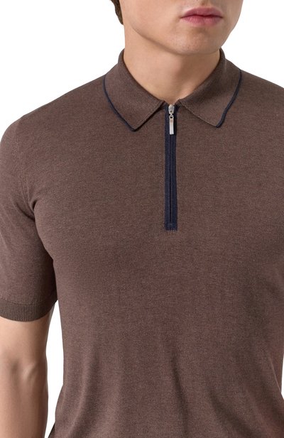 Шелковое поло GRAN SASSO, арт. 43166/23506, фото 5