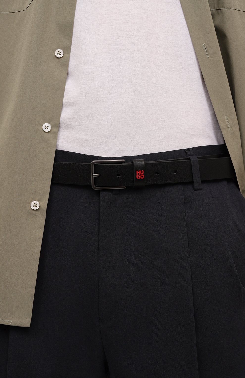 Кожаный ремень HUGO, арт. 50512737, фото 2