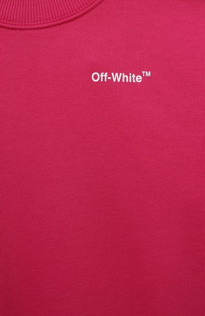 Хлопковый свитшот OFF-WHITE, арт. 0GBA001F22FLE001, фото 3