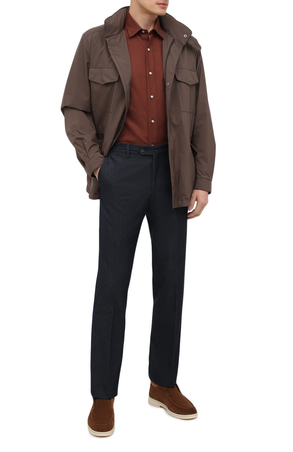 Замшевые ботинки open wintery walk LORO PIANA, арт. FAL4735, фото 2