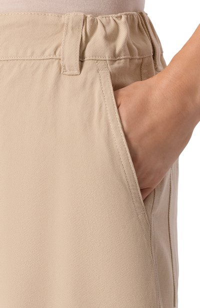Хлопковые брюки WEEKEND MAX MARA, арт. ARIETE, фото 5