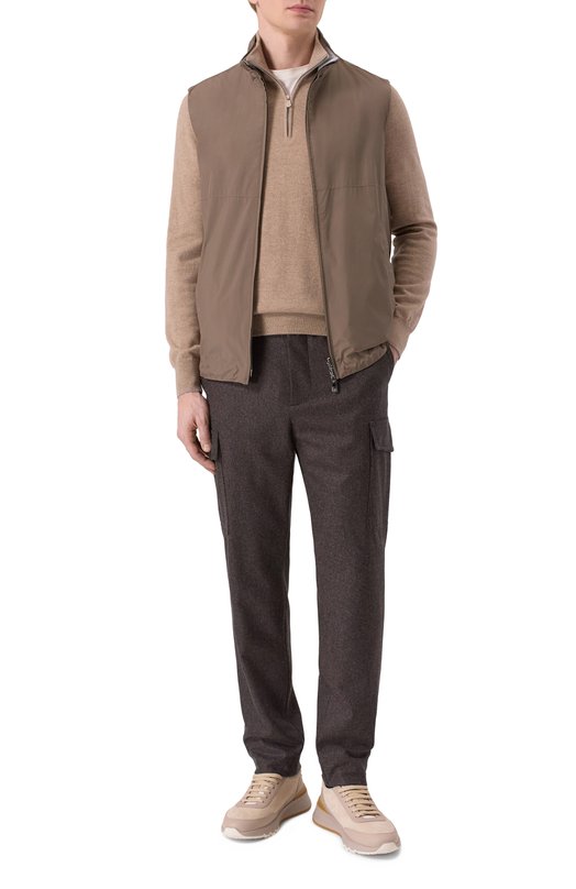 Двусторонний жилет Corneliani 27C5X2/2720120 Коричневый  27C5X2/2720120 Фото 2