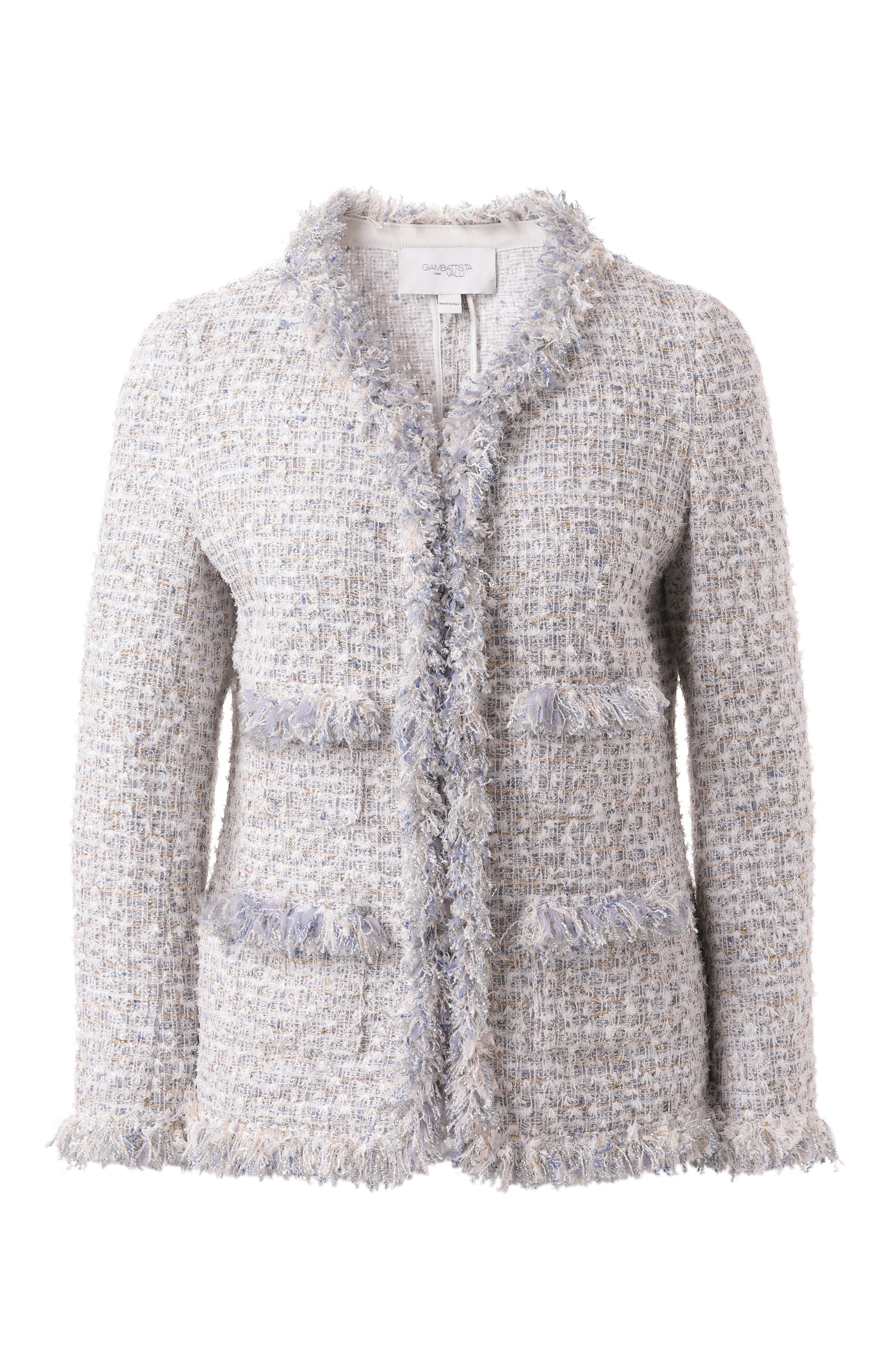 Твидовый жакет GIAMBATTISTA VALLI, арт. 25SSPVCA6225-14UBE, фото 1