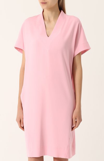 Платье-миди прямого кроя с v-образным вырезом и карманами ESCADA, арт. 5023392, фото 3