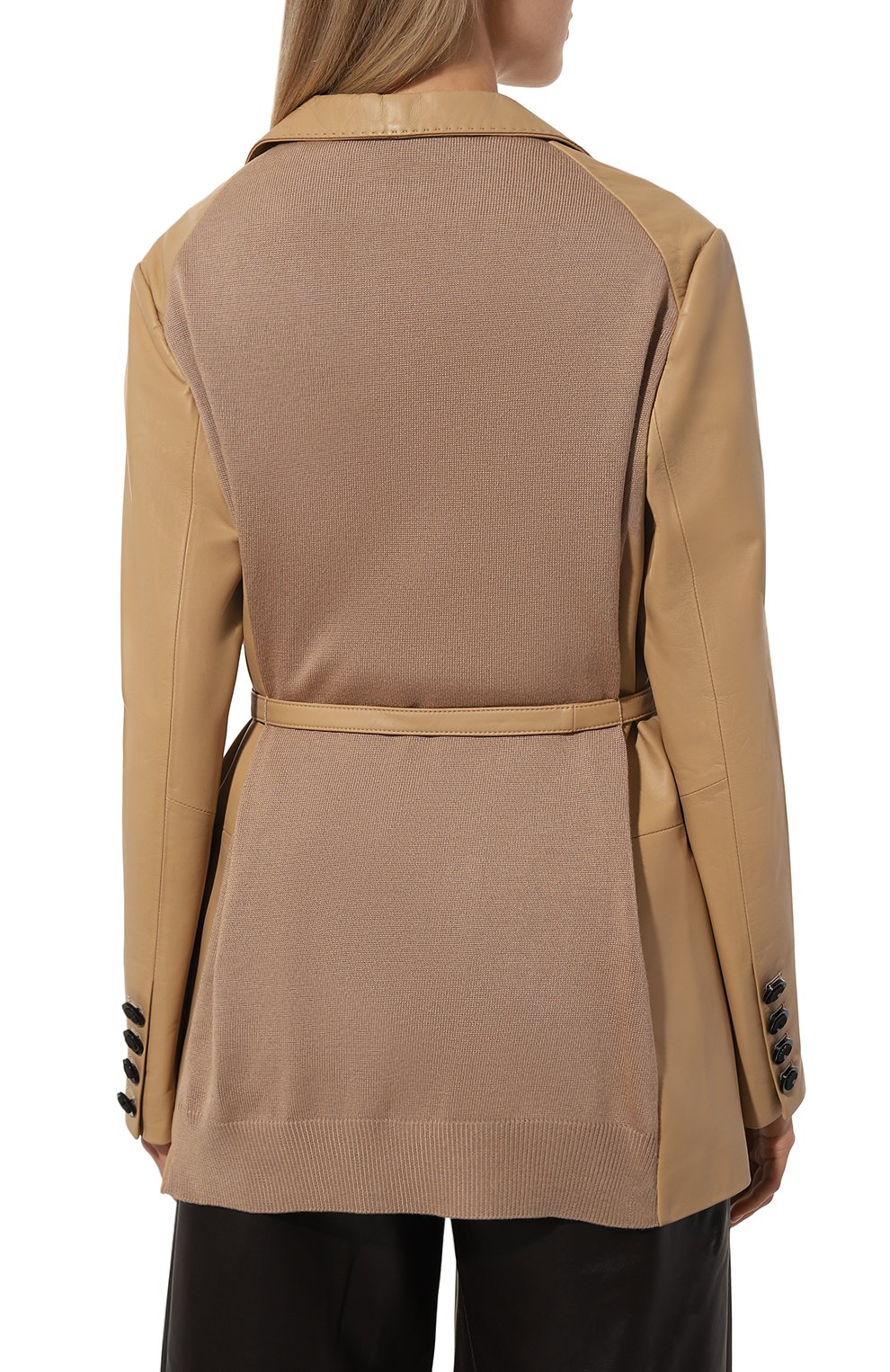 Комбинированный жакет AKHMADULLINA, арт. 1225.1JT931/LE102, фото 4