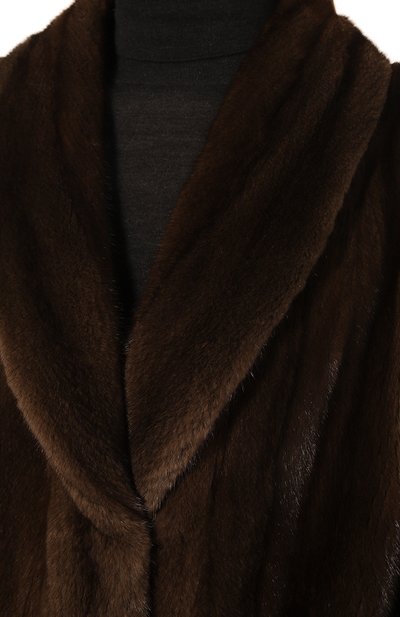 Шуба из меха норки GIULIA GURMAN, арт. CJ24642130DB5, фото 5